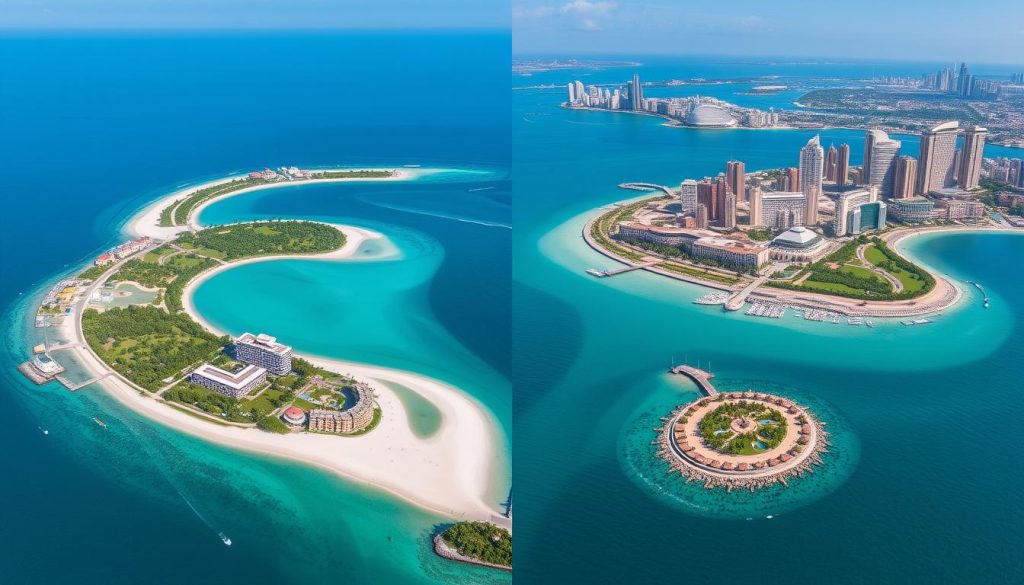 Hulhumalé vs Malé comparison Hulhumalé vs Malé comparison