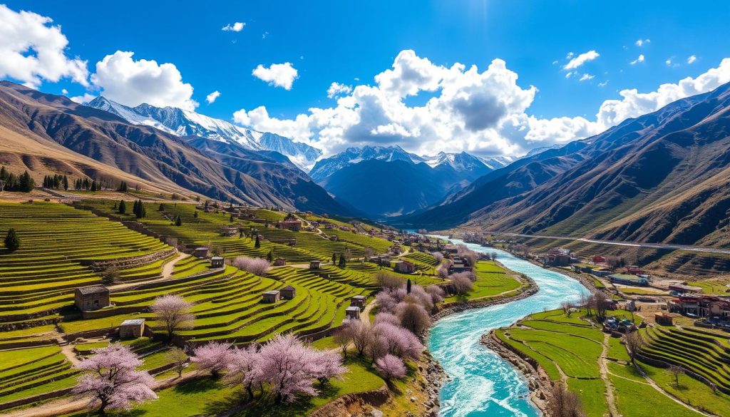 Hunza Valley overview Hunza Valley overview