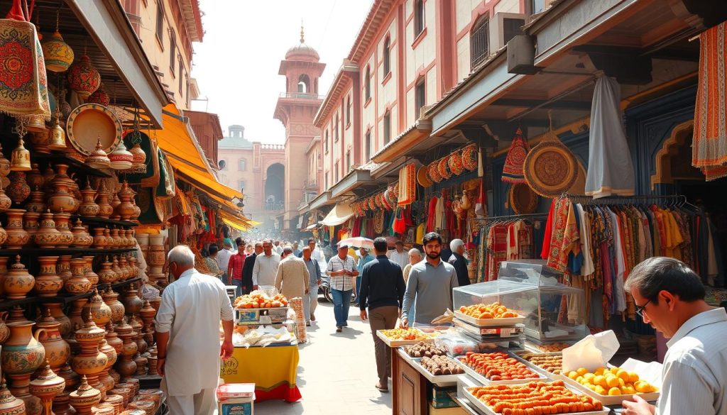 Hussain Agahi Bazaar local handicrafts and food offerings Hussain Agahi Bazaar local handicrafts and food offerings
