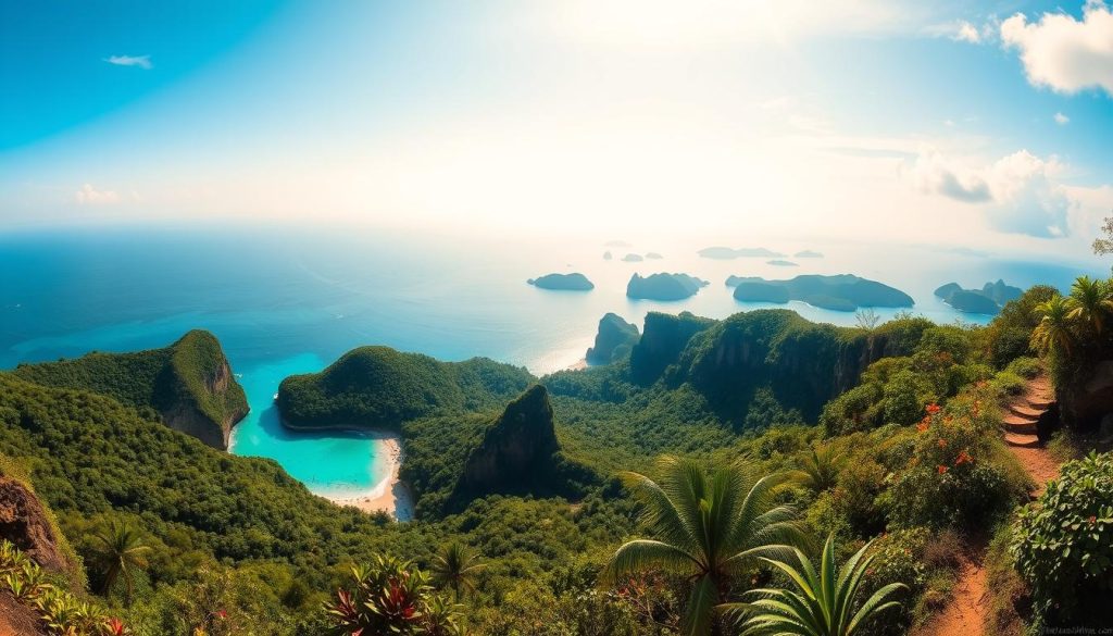 Inaladelan Island panoramic views in Palawan Inaladelan Island panoramic views in Palawan
