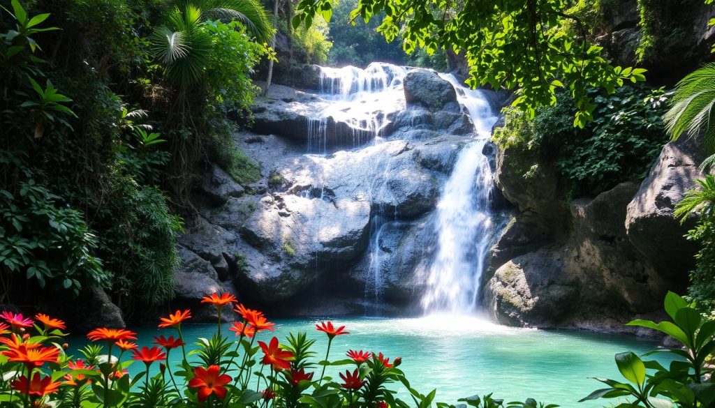 Inawiyan Falls as a secluded waterfall to explore near Davao Inawiyan Falls as a secluded waterfall to explore near Davao
