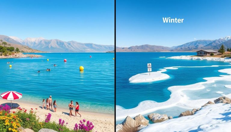 Is Lake Sevan safe for swimming year-round?