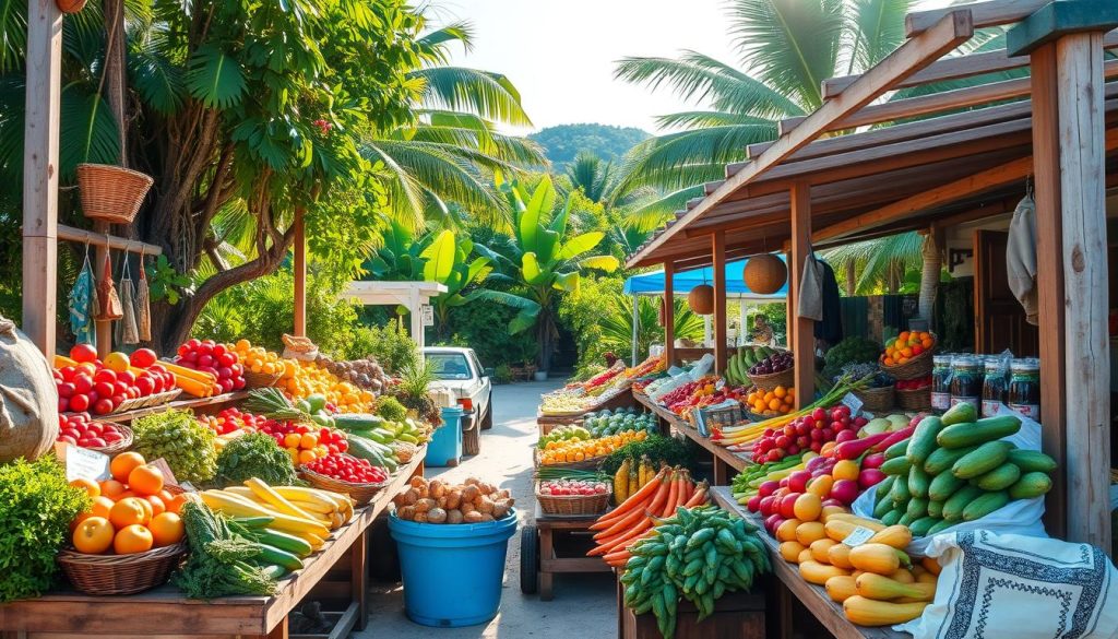 Island Farm Market organic produce Turks and Caicos Island Farm Market organic produce Turks and Caicos