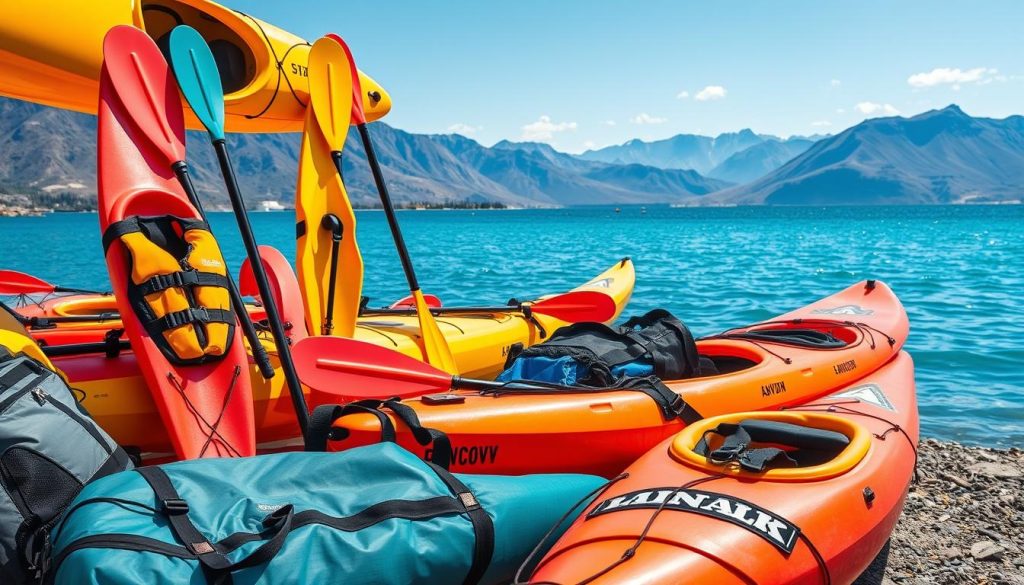 Kayak equipment for Lake Sevan Kayak equipment for Lake Sevan