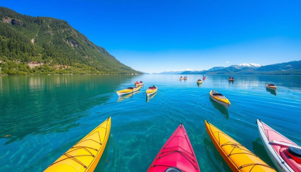 Kayaking and canoeing on Lake Sevan Kayaking and canoeing on Lake Sevan