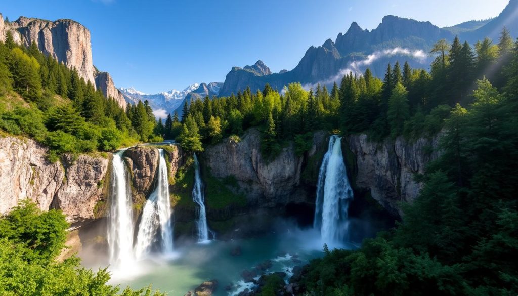 Kazbegi attractions Gveleti Waterfalls Kazbegi attractions Gveleti Waterfalls