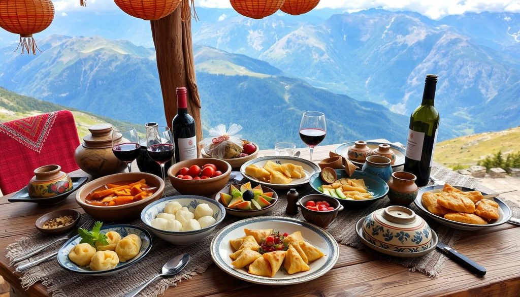 Kazbegi cuisine Kazbegi cuisine