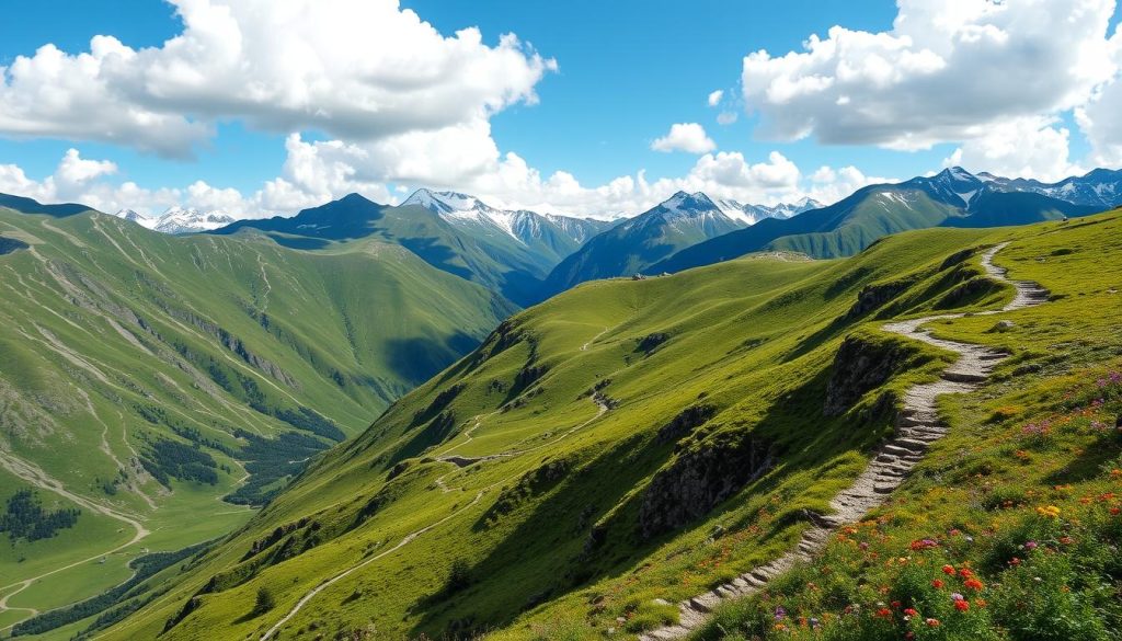 Kazbegi hiking trails Kazbegi hiking trails
