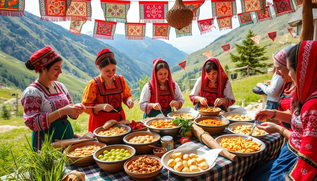 Kazbegi local customs and cuisine Kazbegi local customs and cuisine
