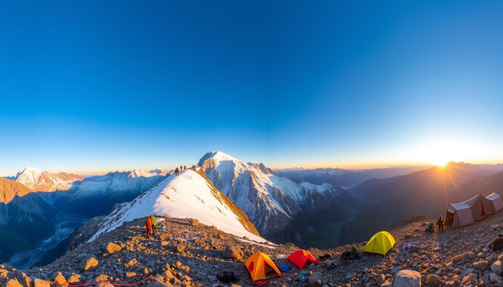 Kazbek climbing itinerary Kazbek climbing itinerary