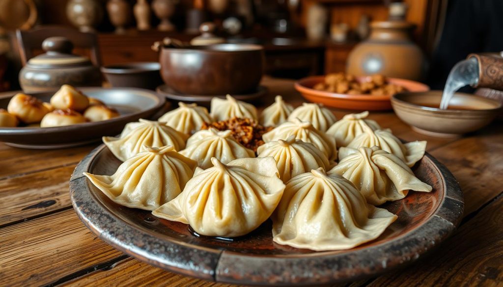 Khinkali, the juicy dumplings of Kazbegi Khinkali, the juicy dumplings of Kazbegi