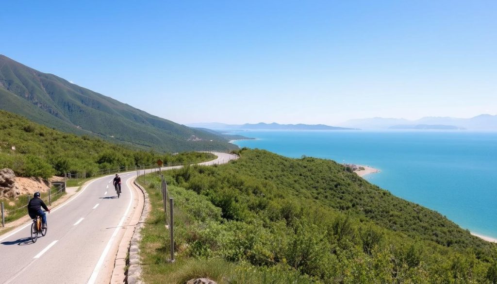 Lake Sevan cycling trails Lake Sevan cycling trails