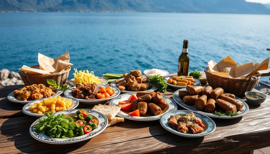 Local Armenian food options featuring authentic Armenian dishes in Sevan area Local Armenian food options featuring authentic Armenian dishes in Sevan area