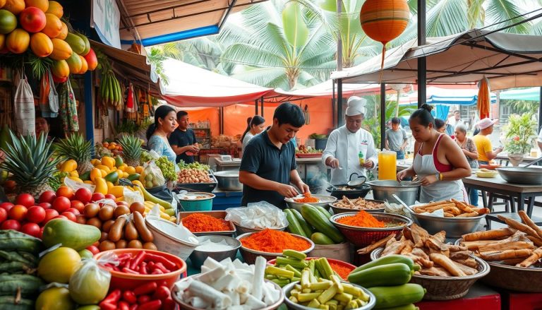 Local Cebu City food markets and cooking classes