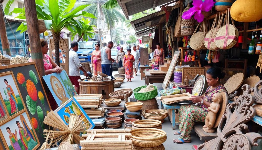 Local art and crafts in Malé Local art and crafts in Malé