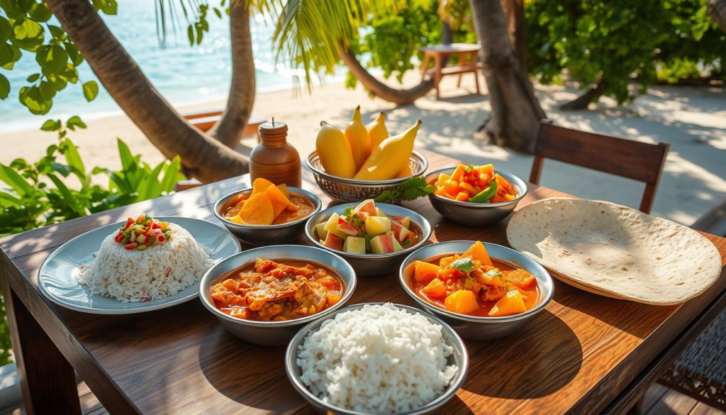 Local cuisine in the Maldives Local cuisine in the Maldives