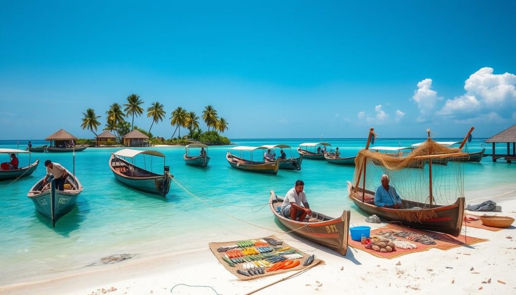 Local fishing culture in South Ari Atoll Local fishing culture in South Ari Atoll