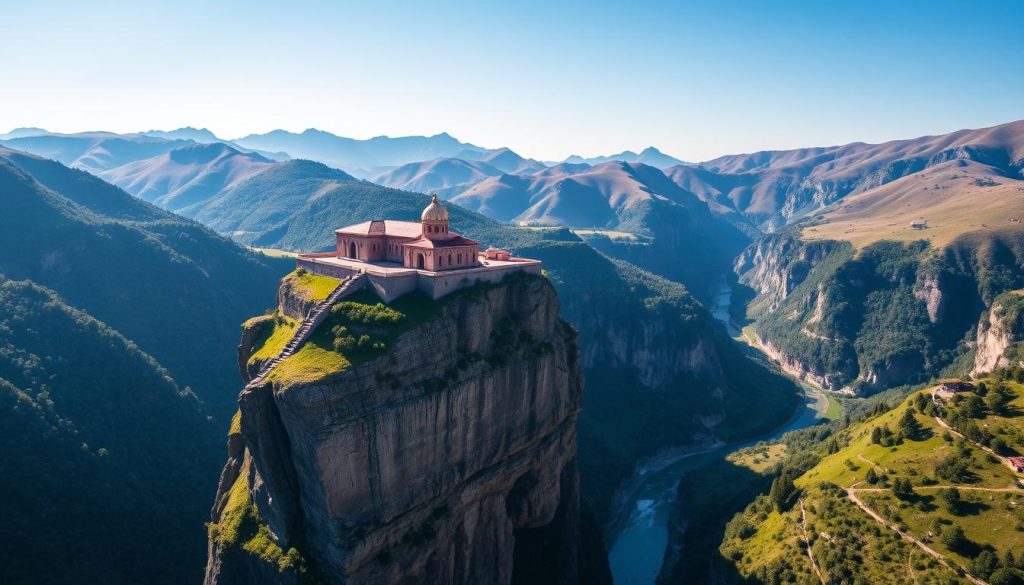 Location of Tatev Monastery Location of Tatev Monastery