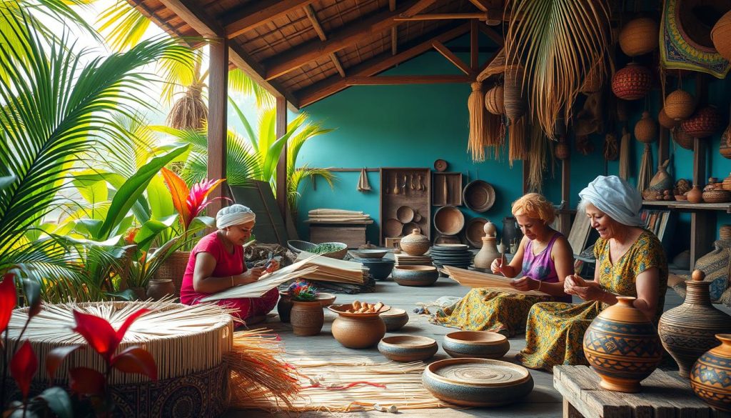 Maldivian cultural experiences in craft workshops Maldivian cultural experiences in craft workshops