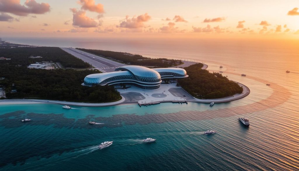 Male Airport overview Male Airport overview