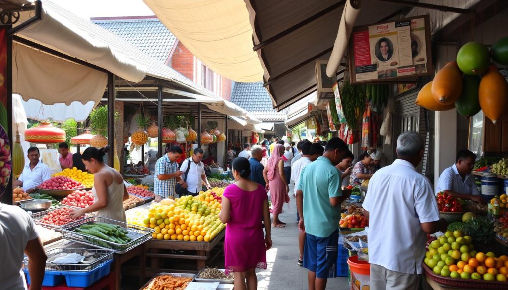 Malé local market Malé local market