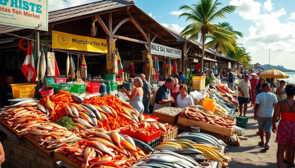 Malé points of interest - Malé Fish Market Malé points of interest - Malé Fish Market