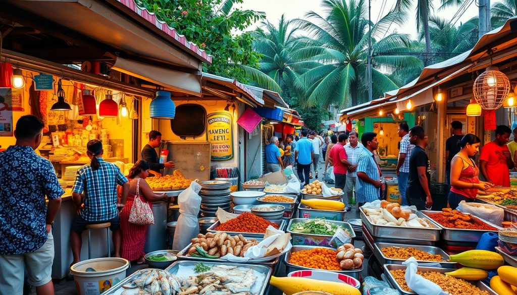 Malé street food scene Malé street food scene