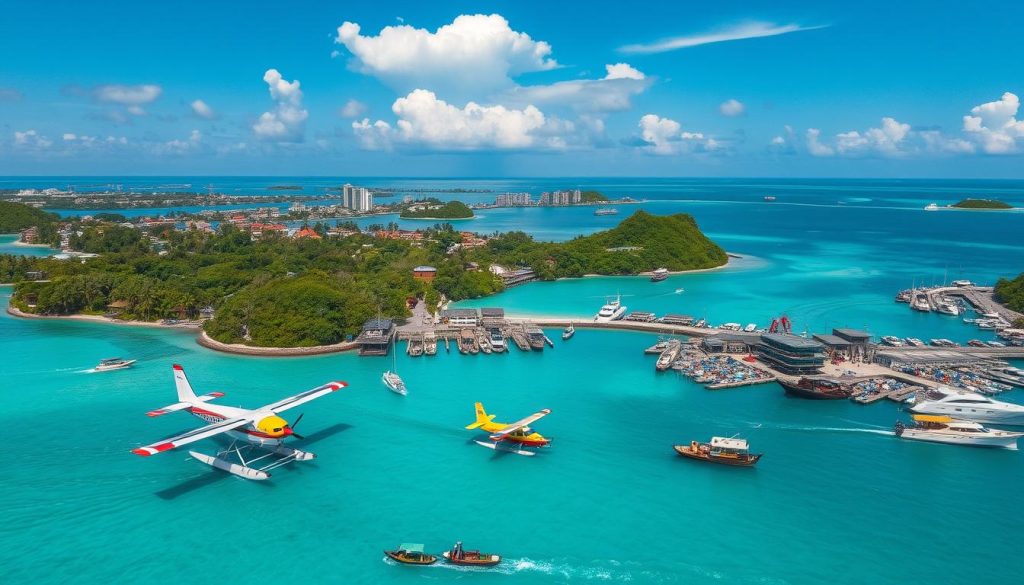Malé transport options with seaplanes Malé transport options with seaplanes