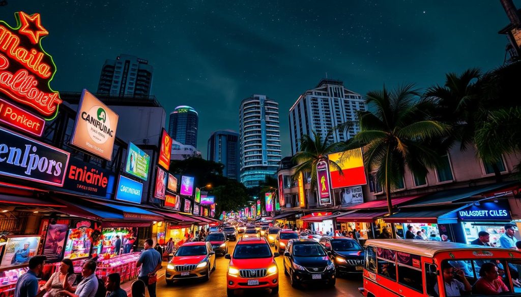 Manila nightlife scene Manila nightlife scene