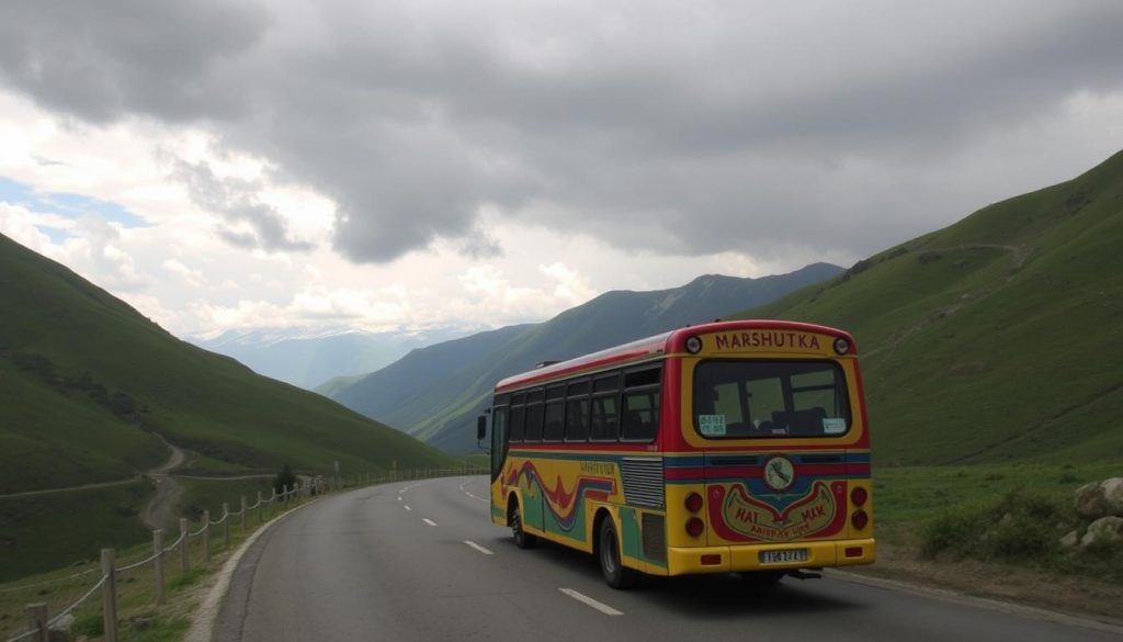 Marshrutka from Tbilisi to Kazbegi Marshrutka from Tbilisi to Kazbegi