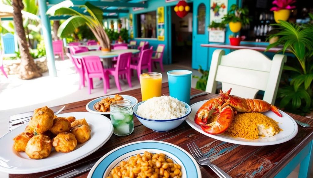 Miss B's Island Restaurant local favorites Turks and Caicos Miss B's Island Restaurant local favorites Turks and Caicos