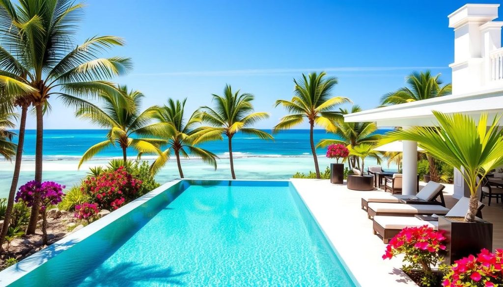North Caicos accommodation with pool North Caicos accommodation with pool