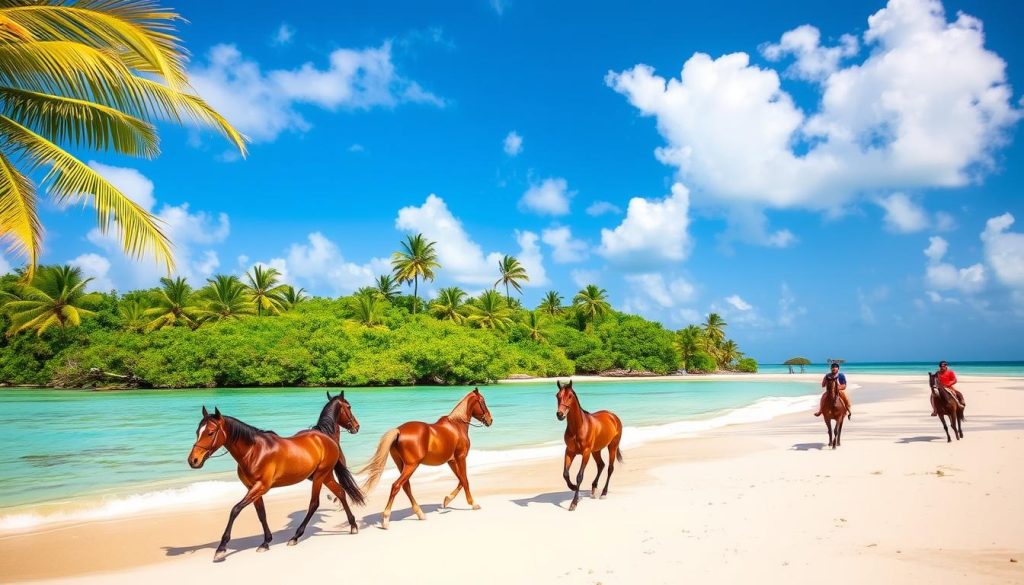 North Caicos horseback tours North Caicos horseback tours