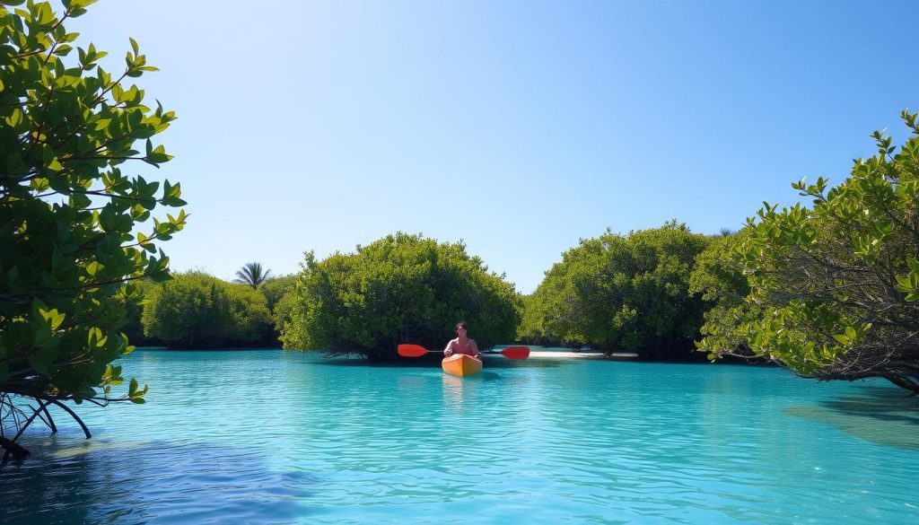 North Caicos kayaking North Caicos kayaking