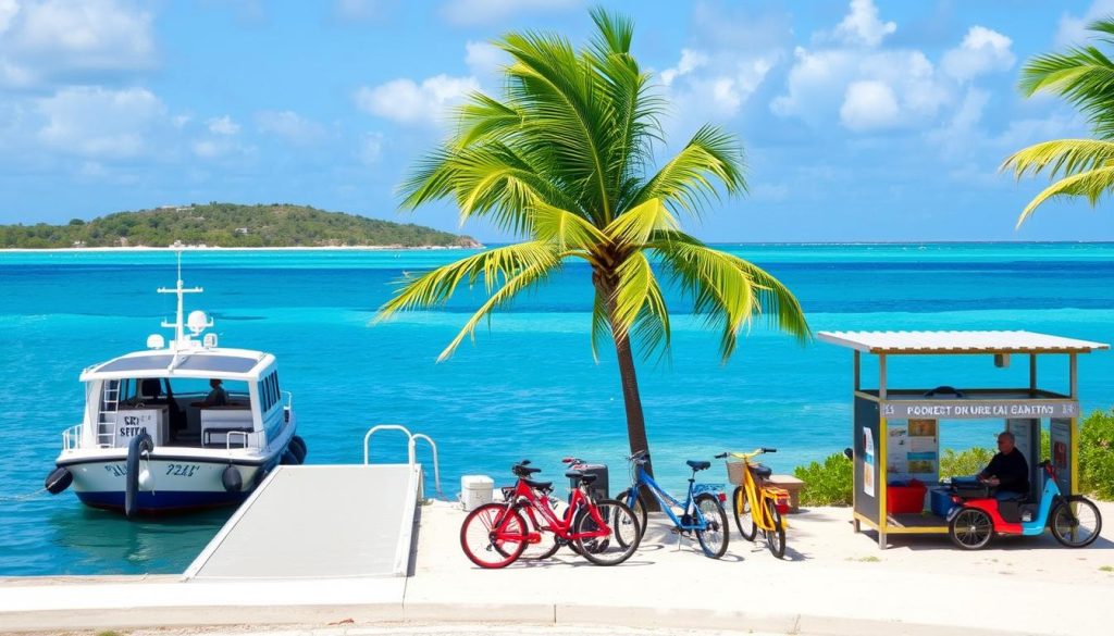 North Caicos transportation options North Caicos transportation options