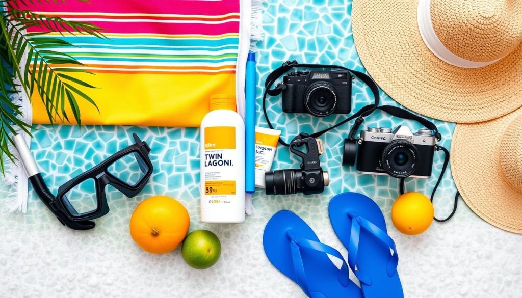 Packing list for Twin Lagoon Packing list for Twin Lagoon