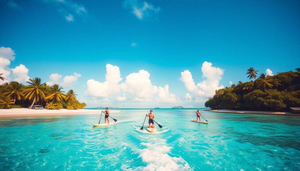 Paddleboarding adventures Grace Bay Paddleboarding adventures Grace Bay