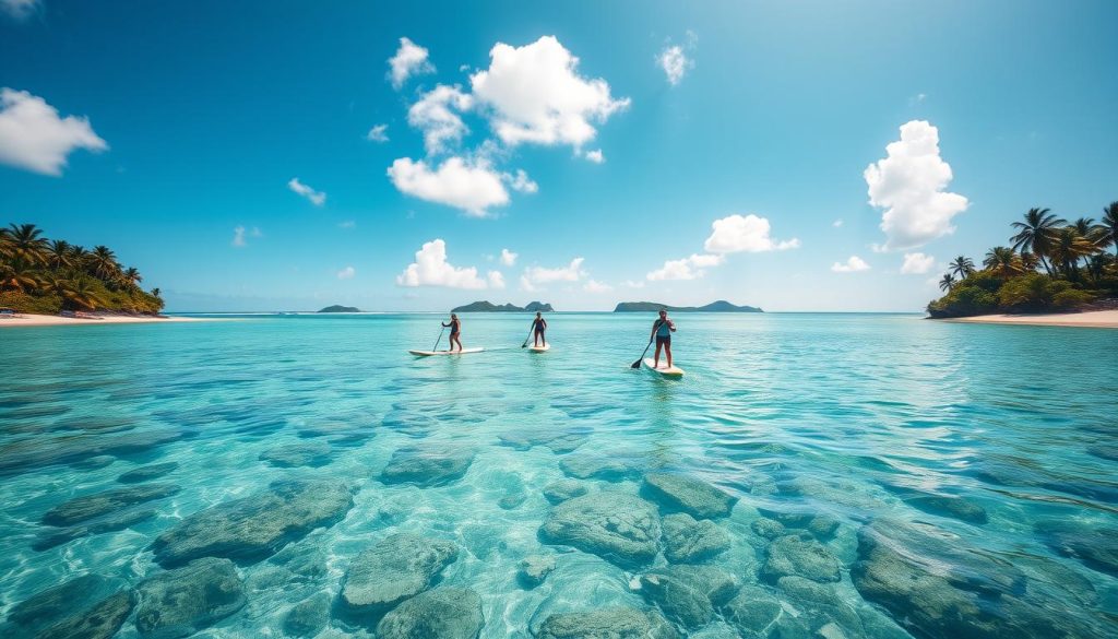 Paddleboarding excursions in TCI Paddleboarding excursions in TCI