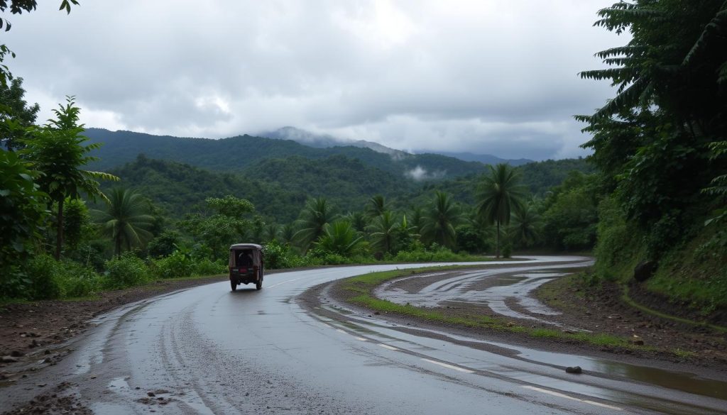 Palawan road conditions Palawan road conditions