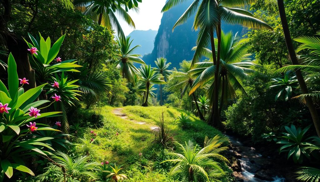 Palawan trails in tropical paradise Palawan trails in tropical paradise