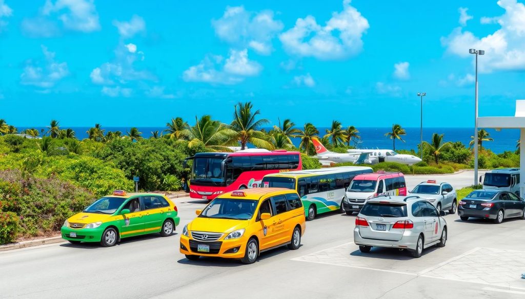 Providenciales Airport transportation options Providenciales Airport transportation options