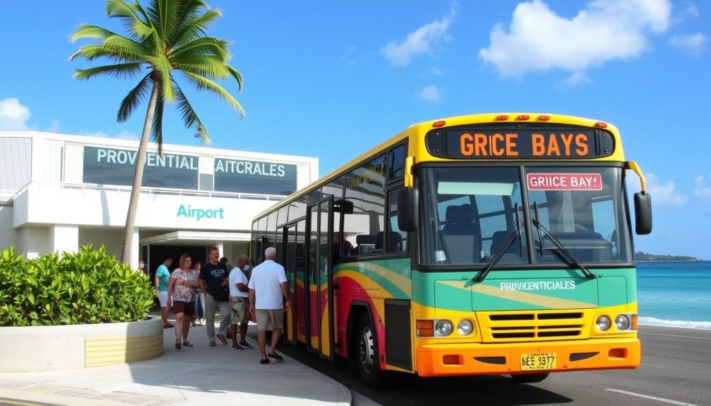 Public transportation Providenciales Airport to Grace Bay Public transportation Providenciales Airport to Grace Bay