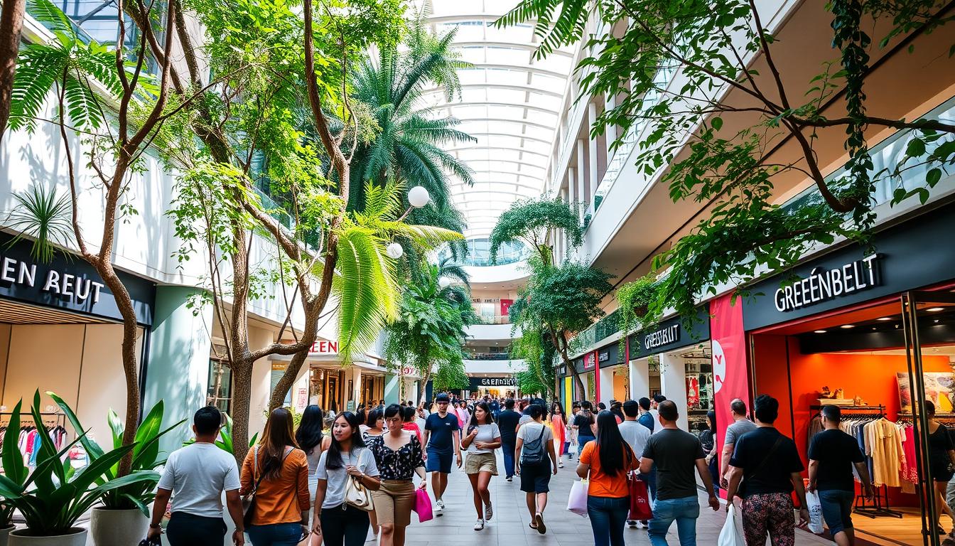 Shopping in Greenbelt Mall