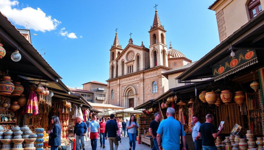 Shopping in Mtskheta for souvenirs Shopping in Mtskheta for souvenirs