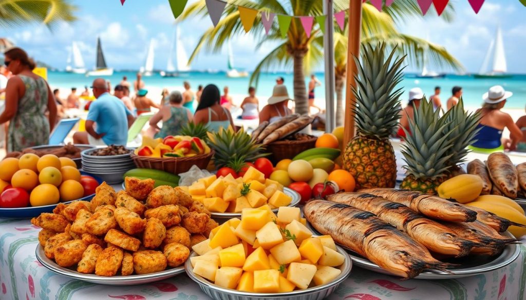 South Caicos Regatta food South Caicos Regatta food