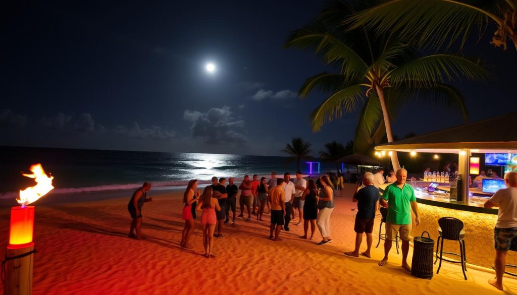 South Caicos nightlife scene South Caicos nightlife scene