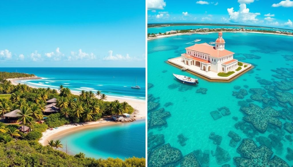 South Caicos vs Grand Turk comparison South Caicos vs Grand Turk comparison