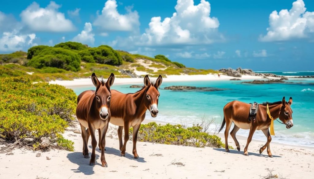 South Caicos wild donkey tours South Caicos wild donkey tours