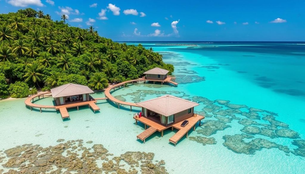 Sunlight Eco Tourism Island Resort water villas Sunlight Eco Tourism Island Resort water villas