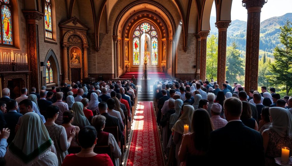Svetitskhoveli Cathedral service attendance Svetitskhoveli Cathedral service attendance